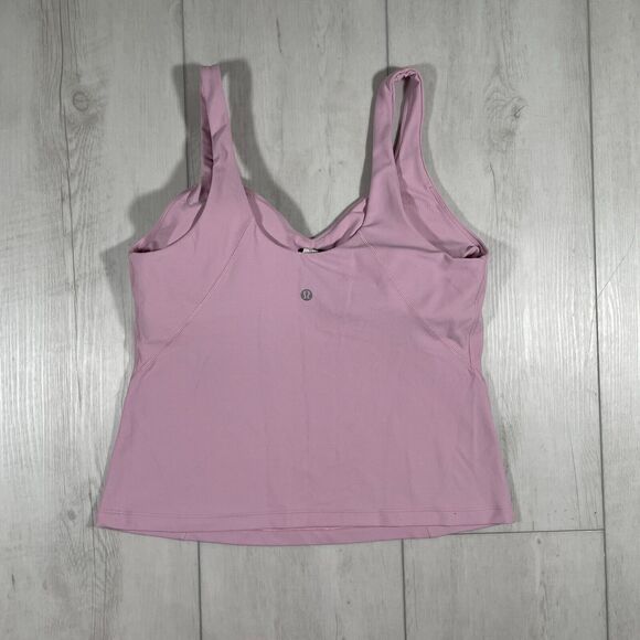 Lululemon Size 12 Align Tank Top Women's Pink Peony Tank Top Running Athletic - Picture 4 of 9
